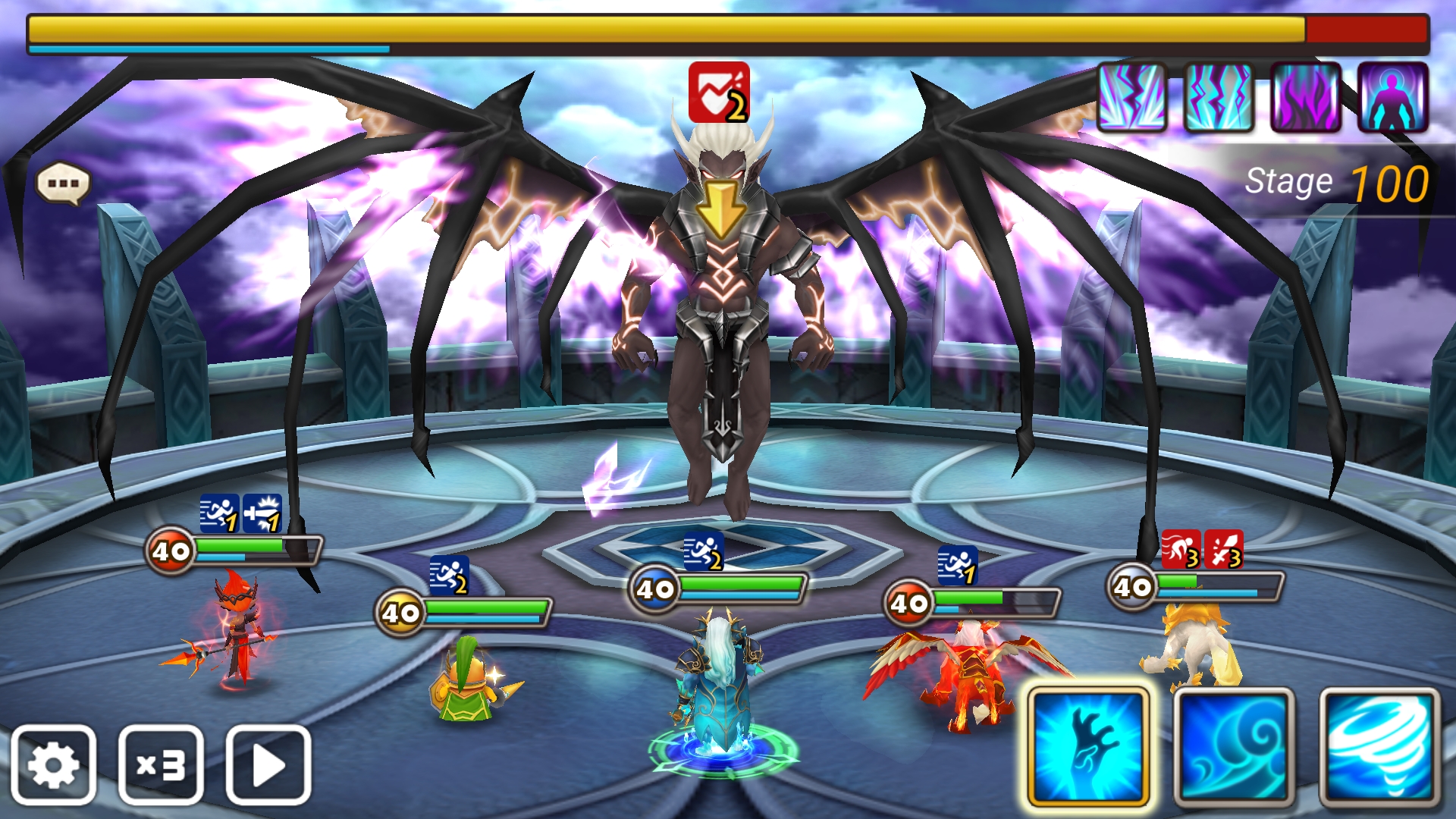 サマナー　ハード１００階