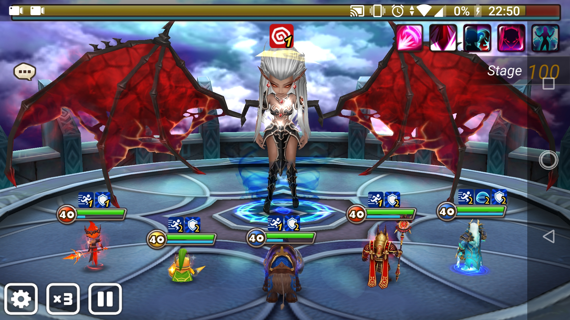 試練の塔　１００階