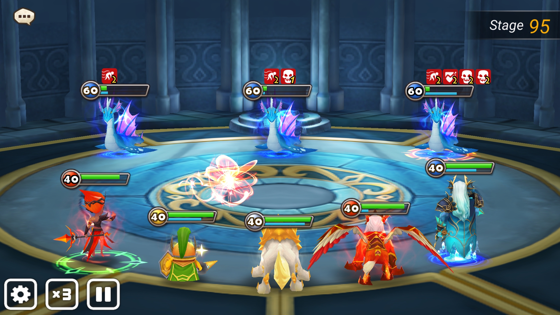 試練の塔　水サーペント