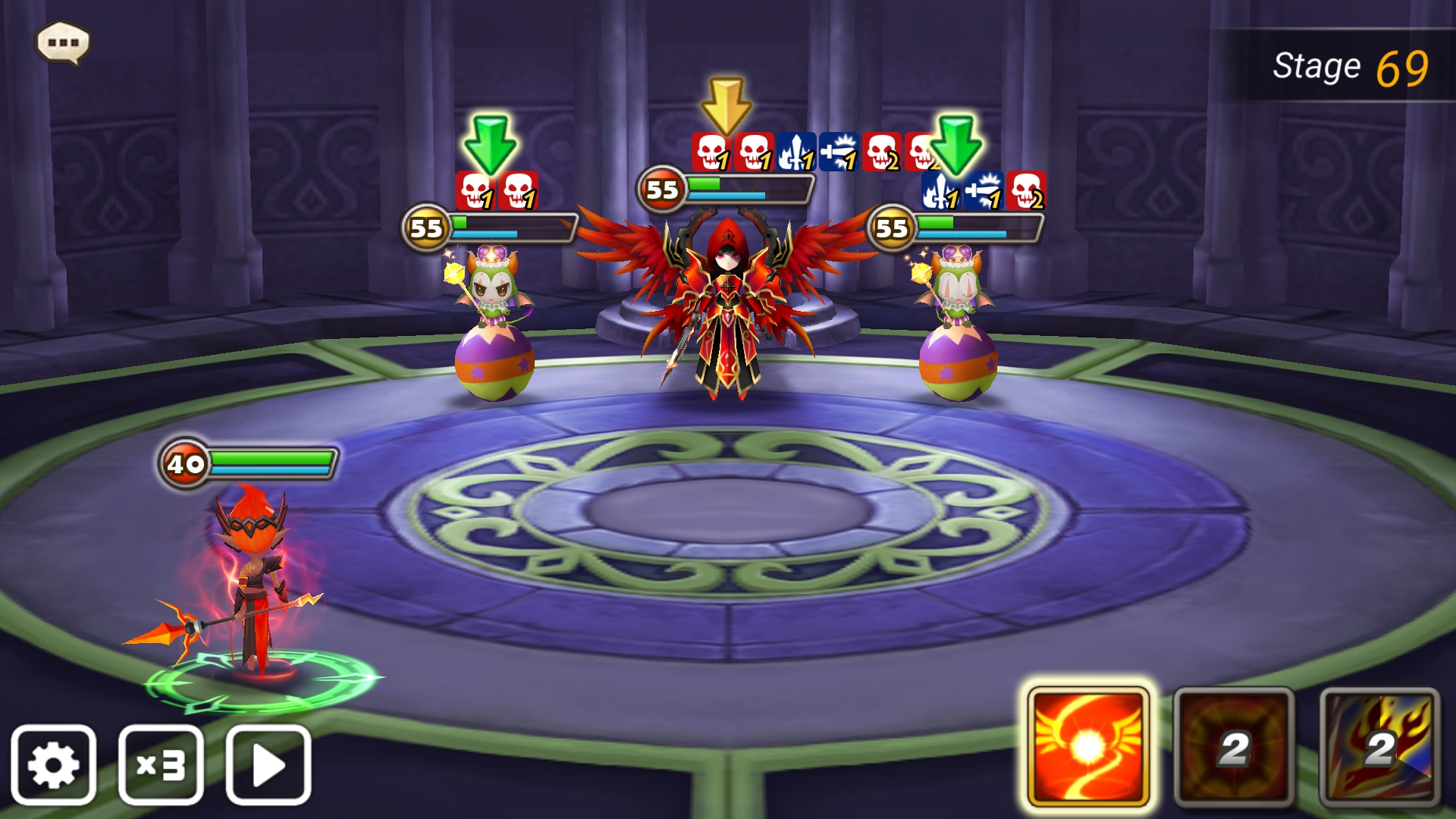 火アークエンジェル　試練の塔