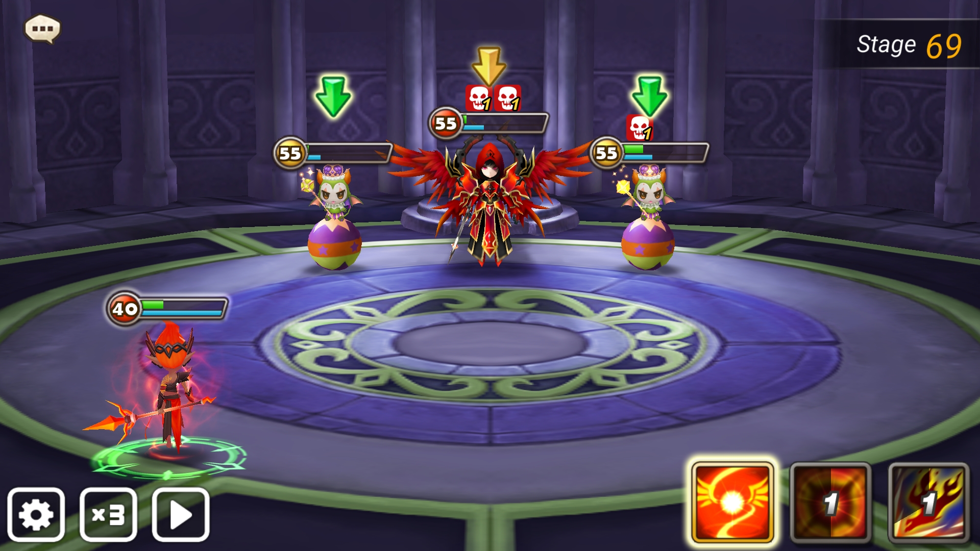 試練の塔　火アークエンジェル