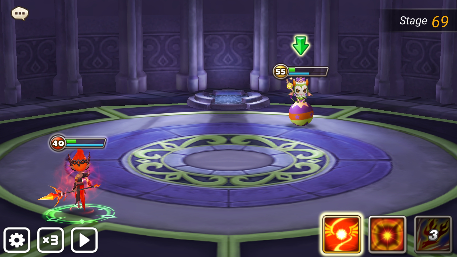 試練の塔　風マジカルブラウニー