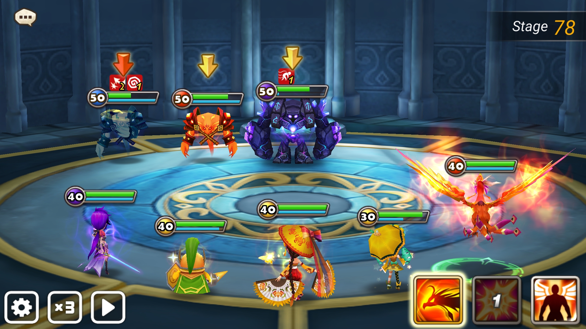 タワー 闇ゴーレム