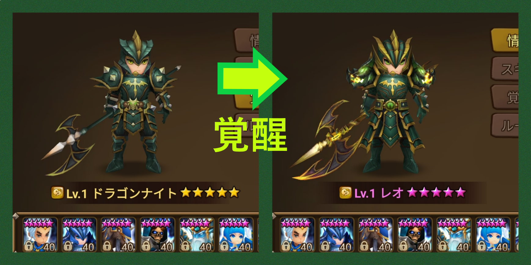 レオ　風　ドラゴンナイト　覚醒