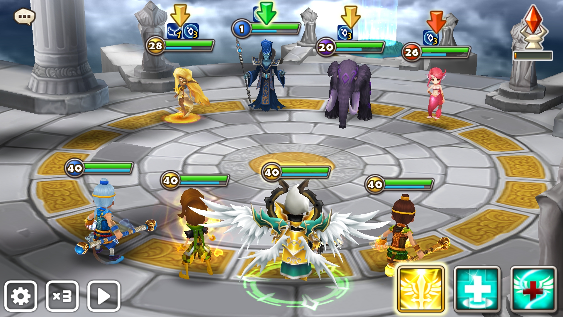 サマナーズウォー　ゲージ　説明