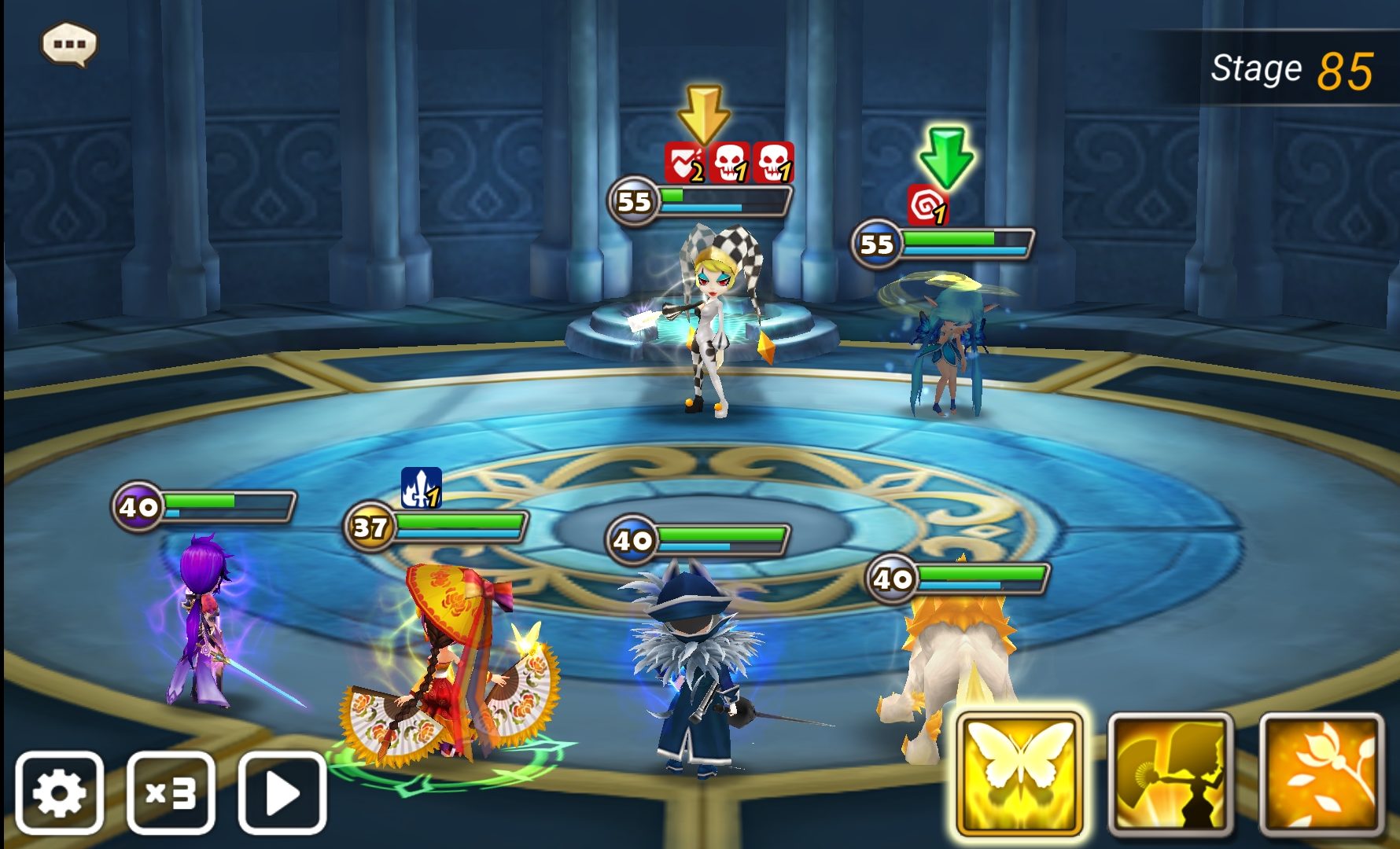 試練のタワー　８５階