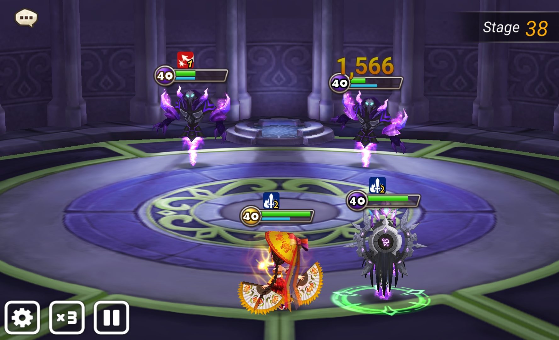 試練の塔　闇階