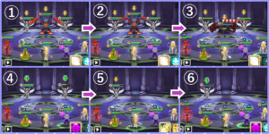 ハード８７階　ザイロス＆アクロマ×２　闇デコイ無敵でクリア