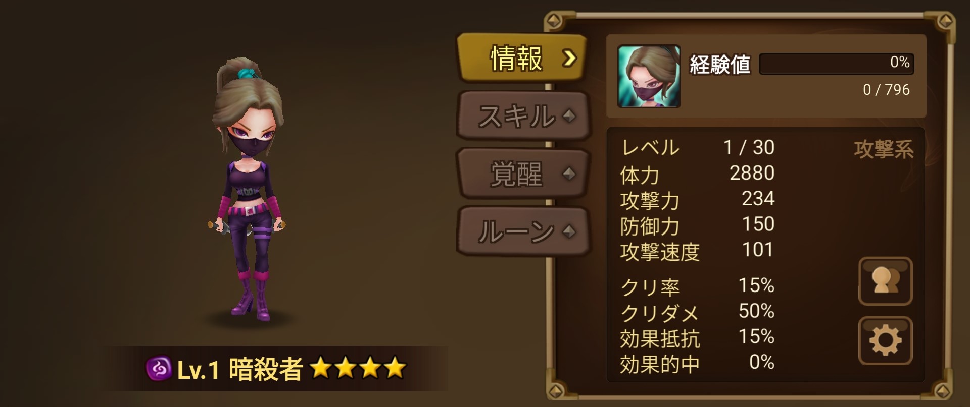 スキル３『終わりなき死』