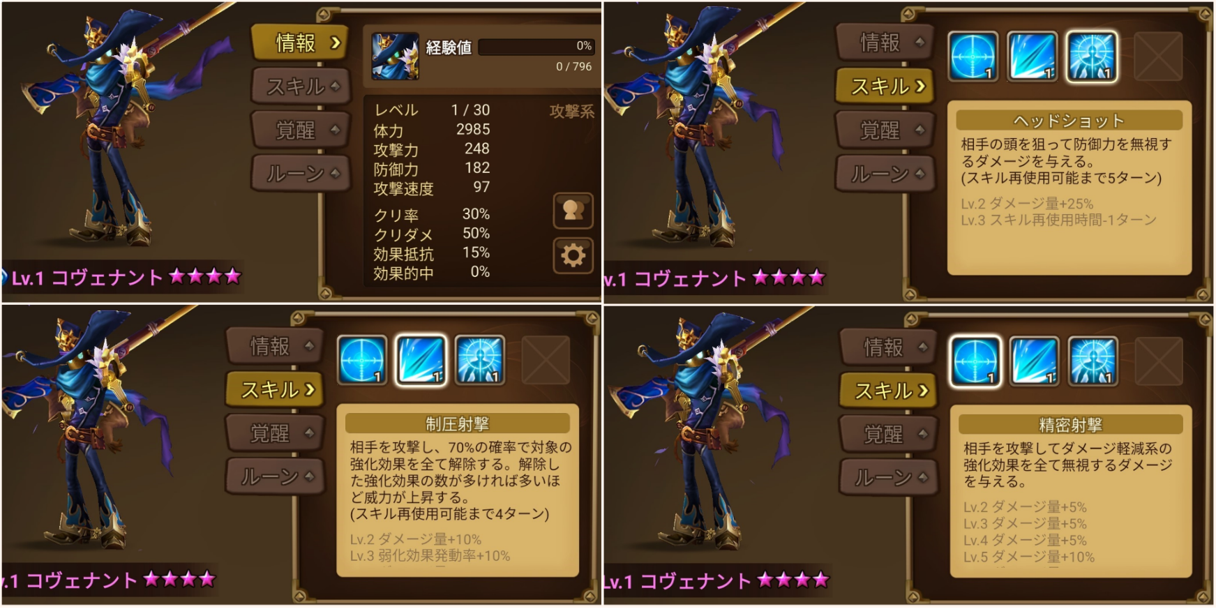 コヴェナント（水属性スナイパー）