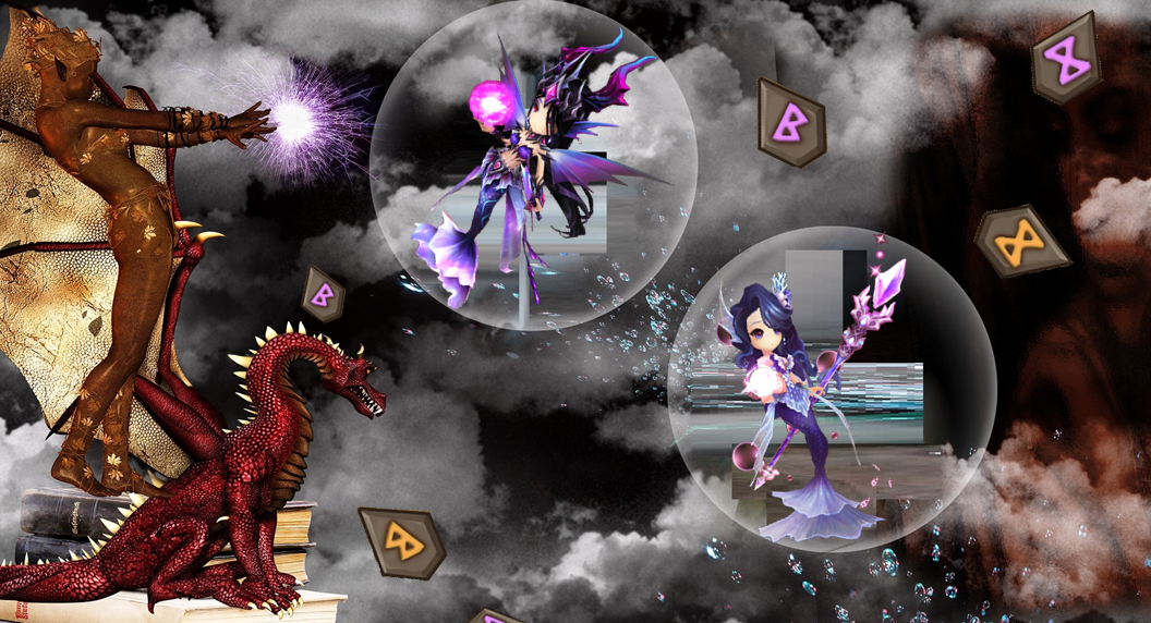 ベタ　バブル　ルーン